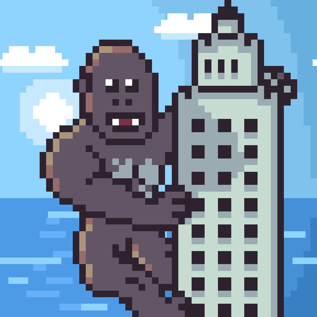 pixel-kong #6 static token preview