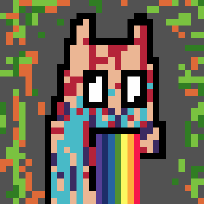 cOLORFUL DOG #15 static token preview