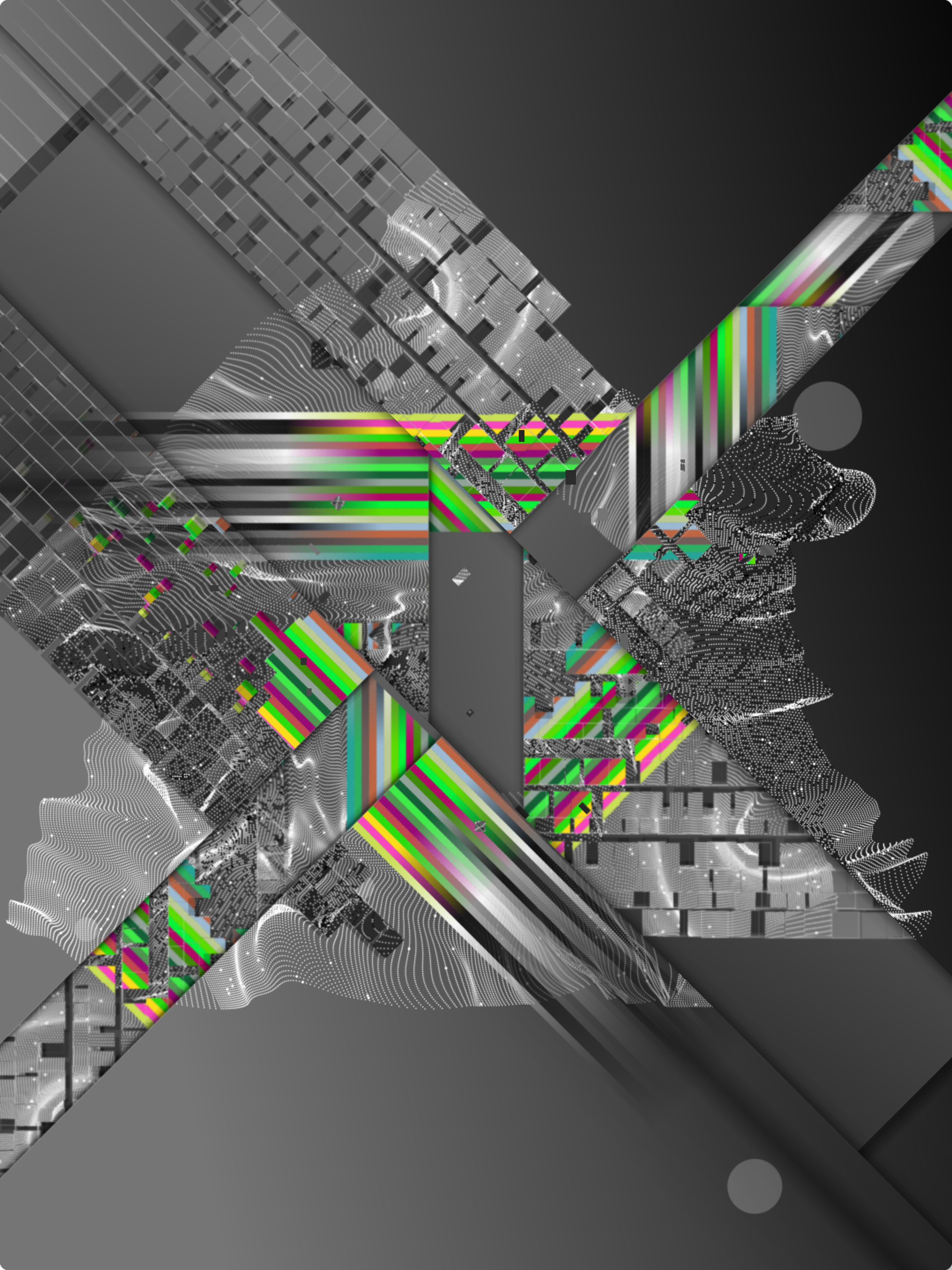 Fronteras en abstracto #65 static token preview