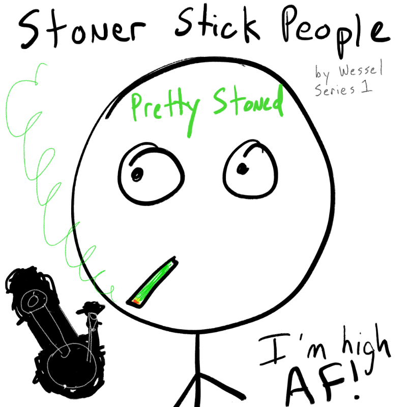 Stoner Stick People #10 static token preview