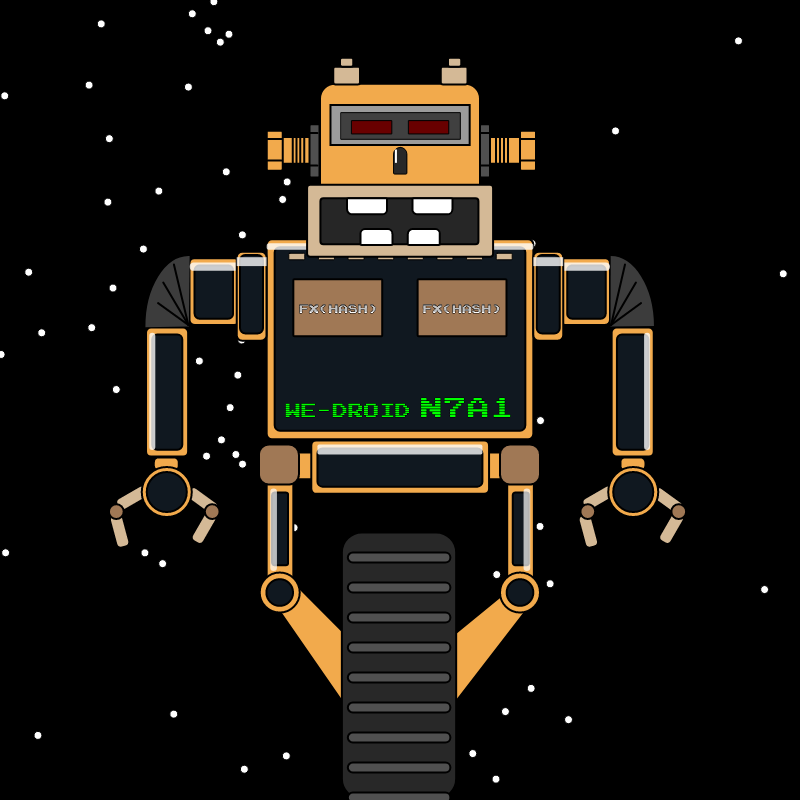 WE-DROIDs #1 static token preview