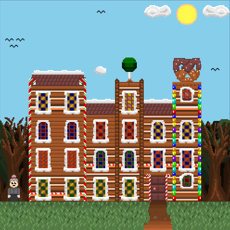 2D Mansion Candy House #2 static token preview