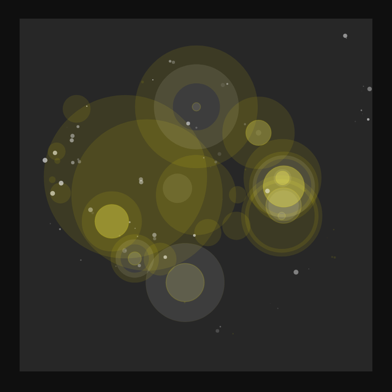 space bokeh #6 static token preview