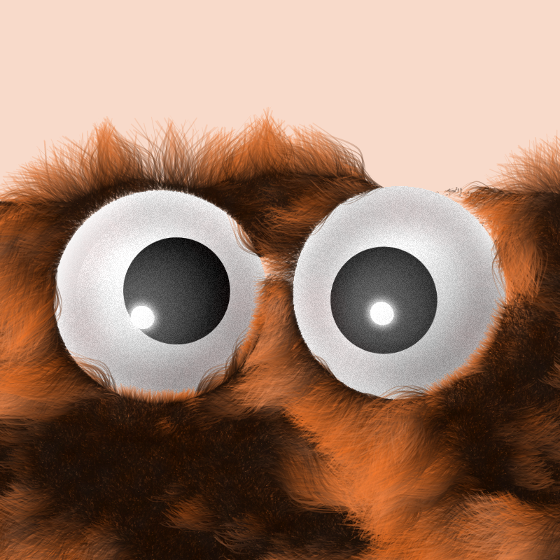 Fuzzy Gaze #8 static token preview
