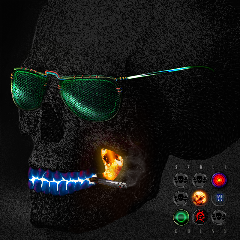 Scratch Skulls #14 static token preview