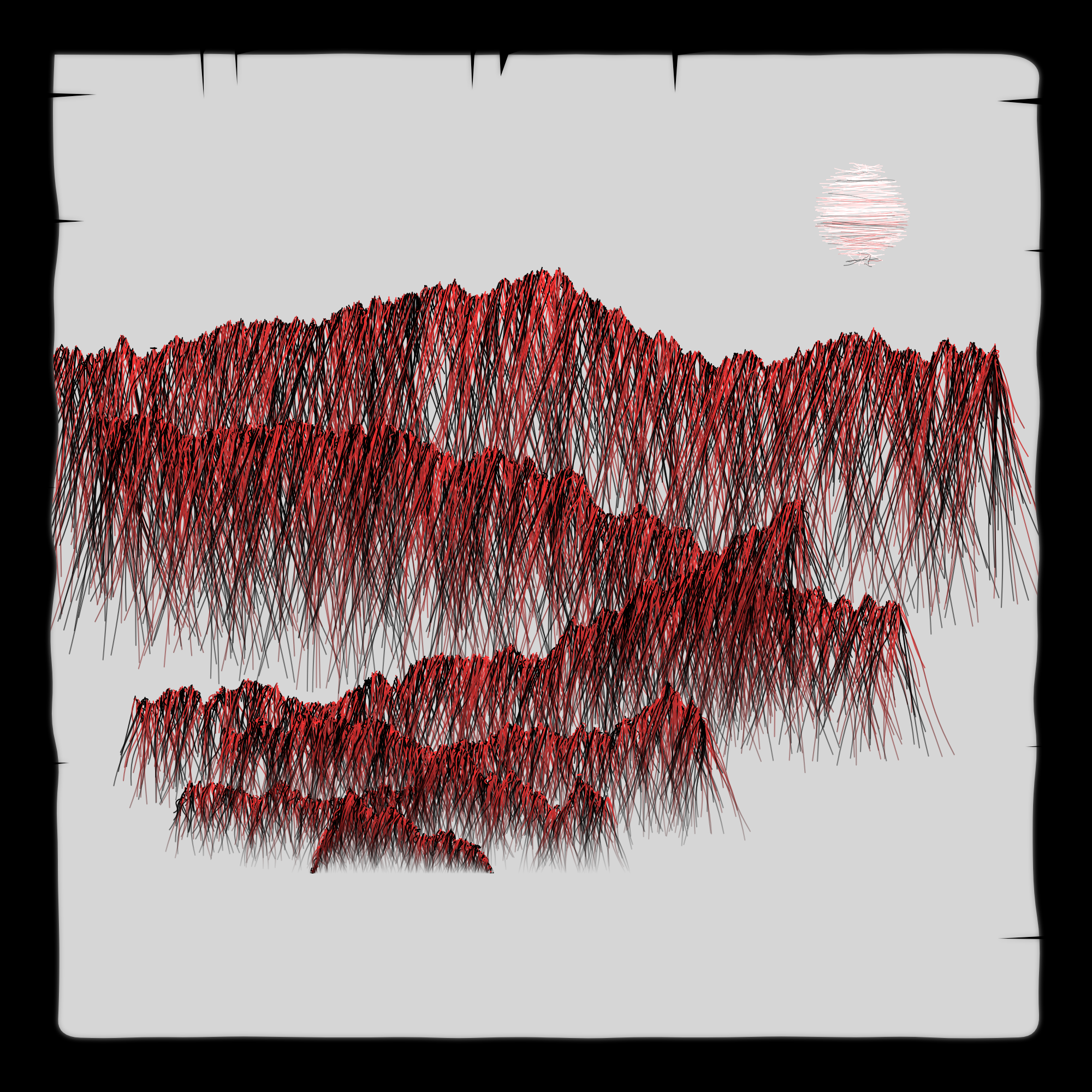 Misty Mountains #21 static token preview