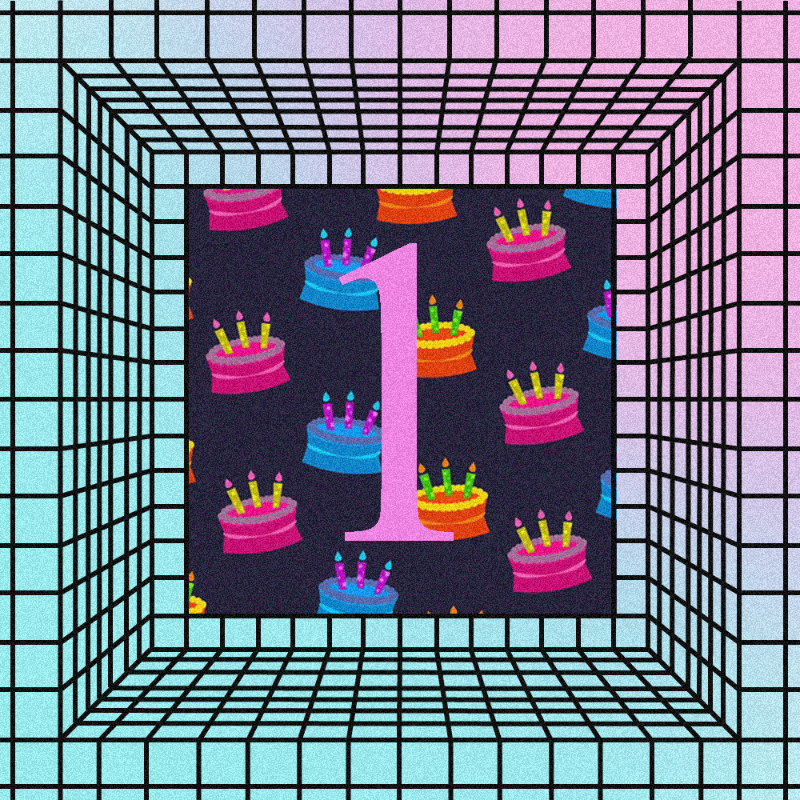 Happy Birthday fxHash! #22 static token preview