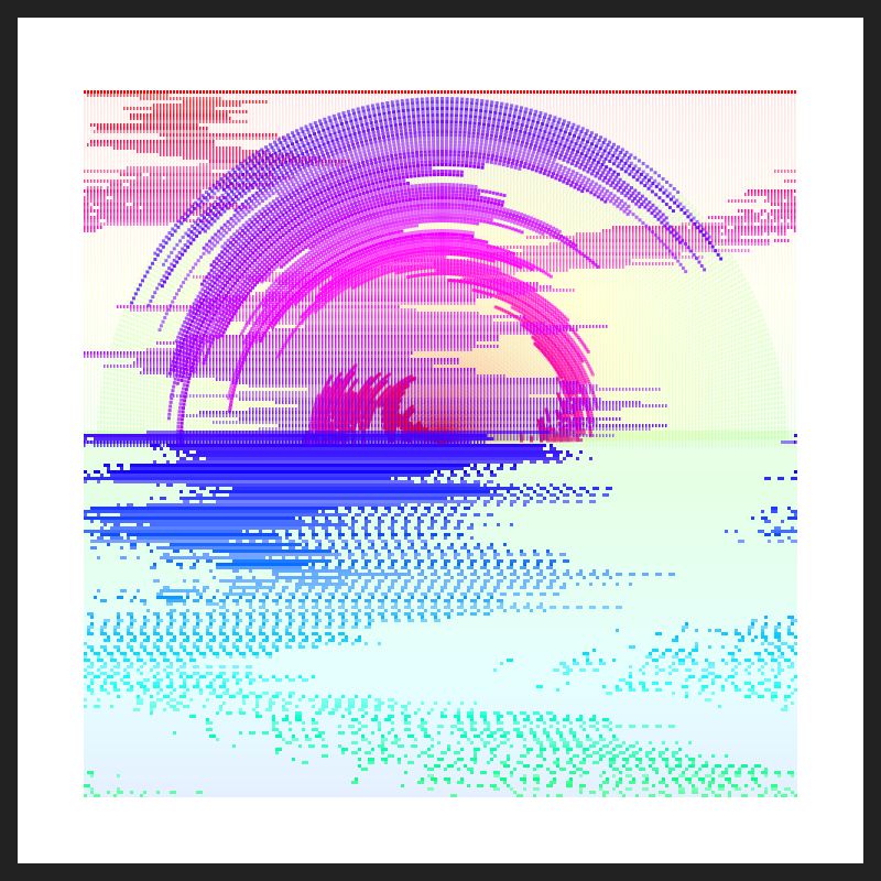 Glitch Acuarela #18 static token preview