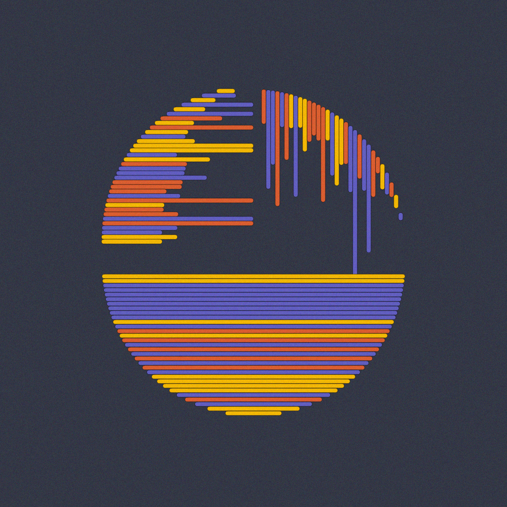 Stripes in Circle #24 static token preview