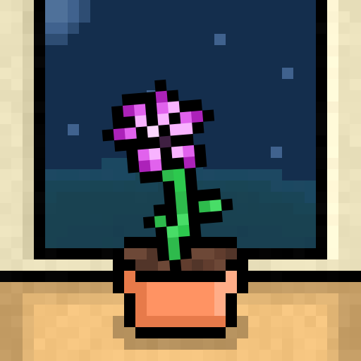 Pixel Flowers #5 static token preview