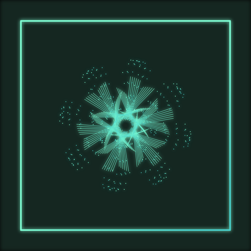 The Future Rerun - NeonFlora #25 static token preview