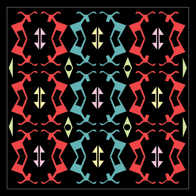Animal-Geometric Motif #6 static token preview