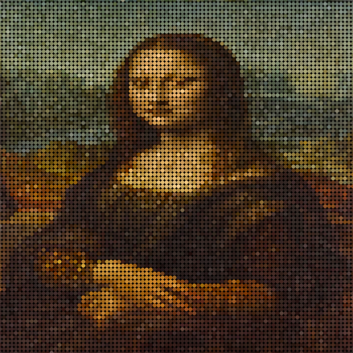 Getting Close to Monna Lisa #9 static token preview