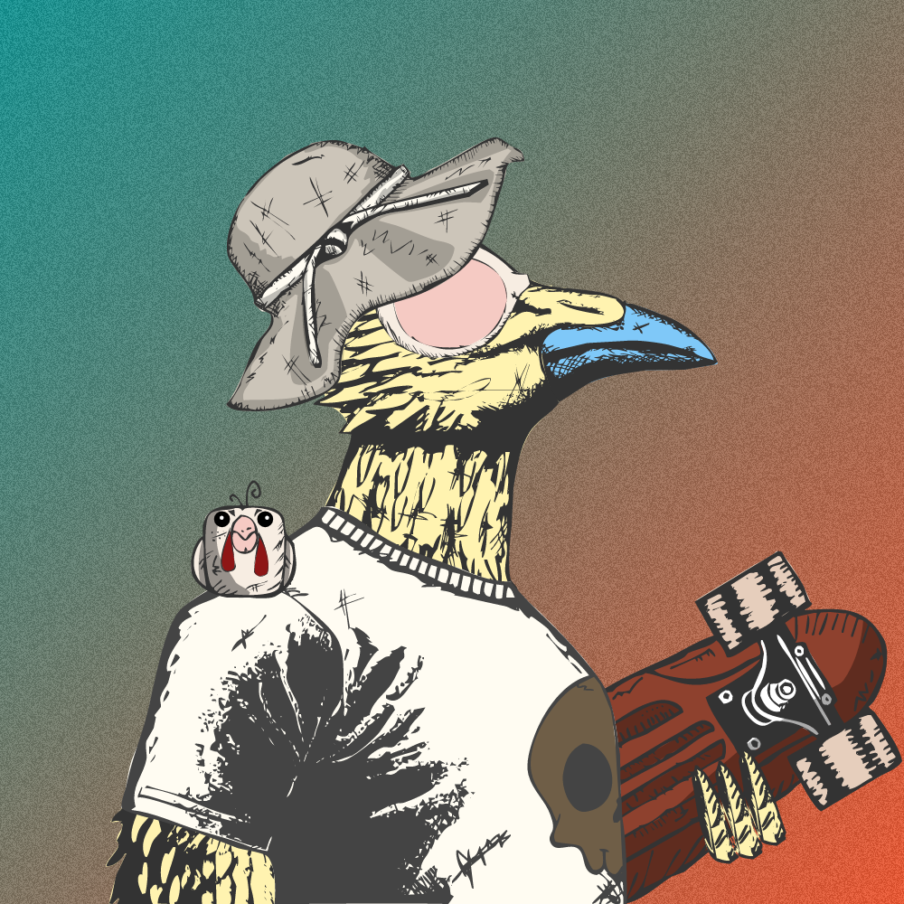 Bad Bird #10 static token preview