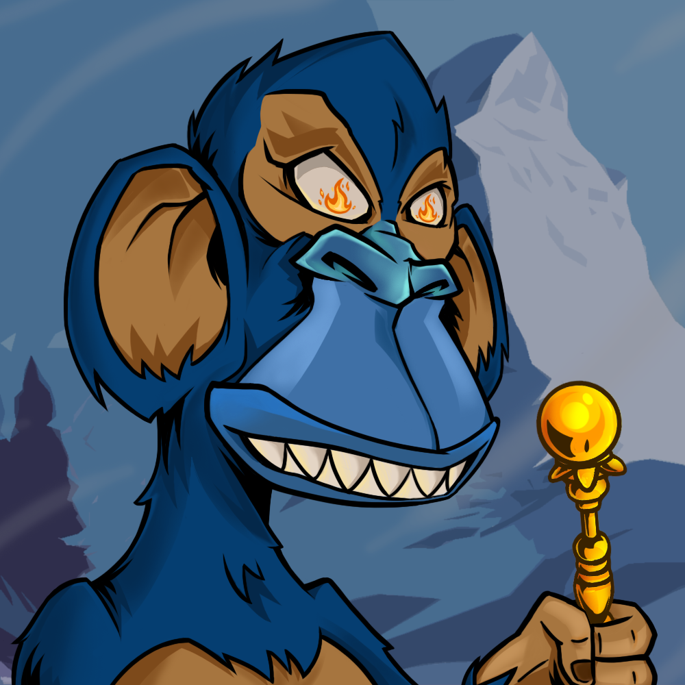 The Wanderer Monkey #1 static token preview