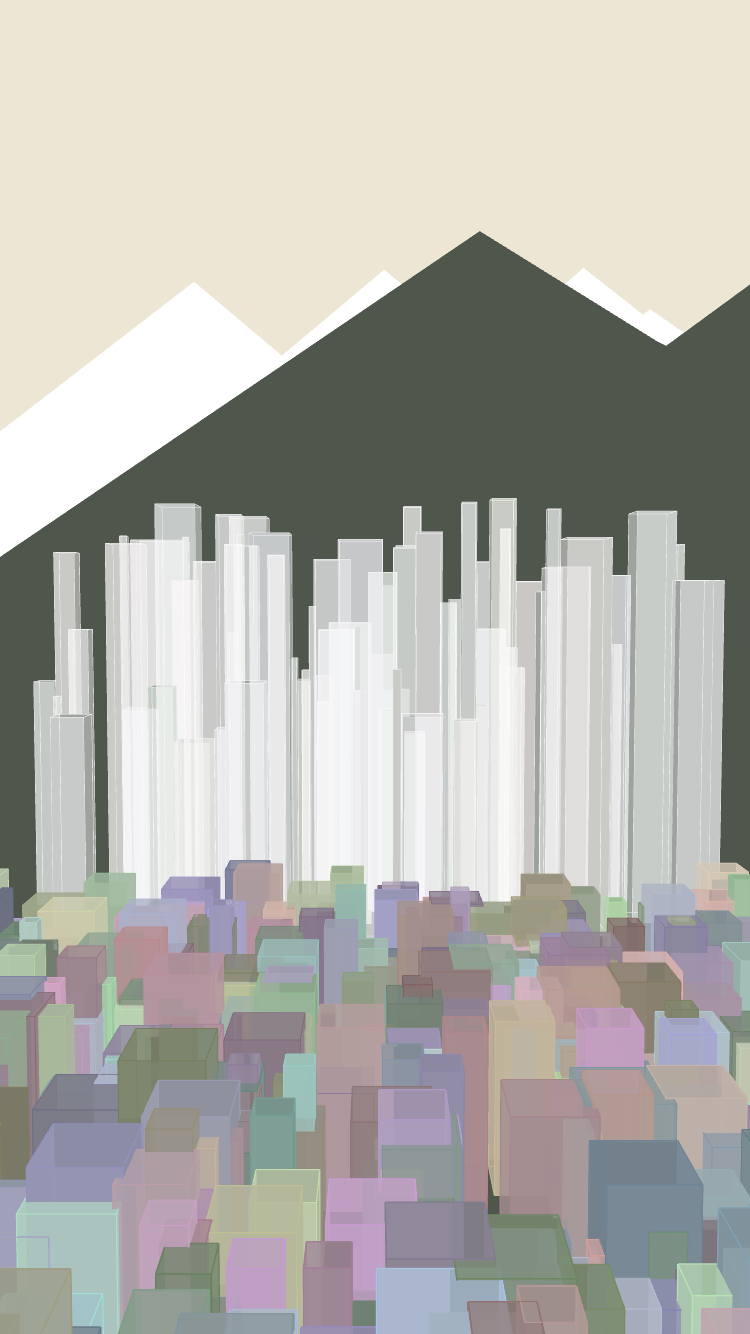 Los Angeles Winter Skyline #6 static token preview