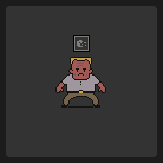 Tiny Boomer #6 static token preview
