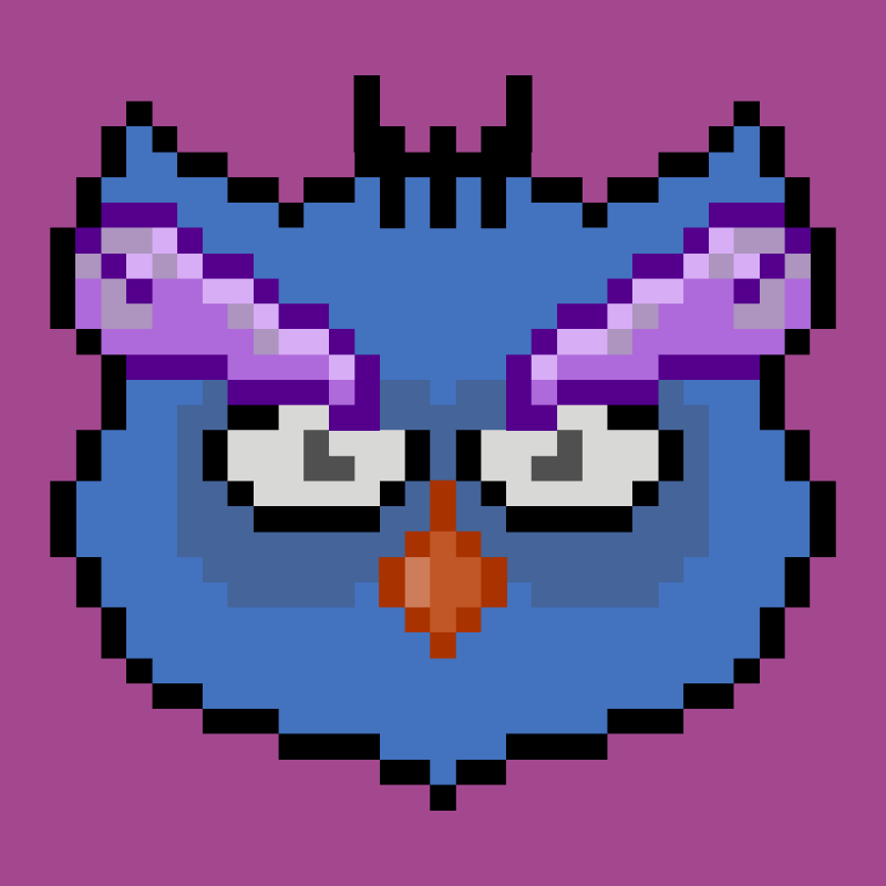 Sweet owls #8 static token preview