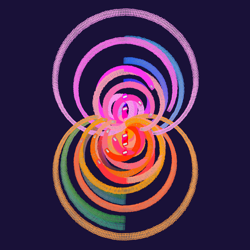 Colorful Interference #1 static token preview