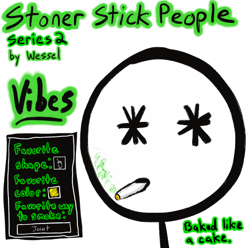 Stoner Stick People Series 2 #15 static token preview
