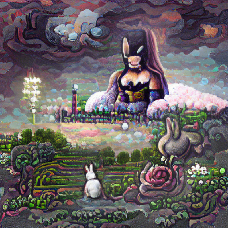 Follow the White Rabbit #8 static token preview