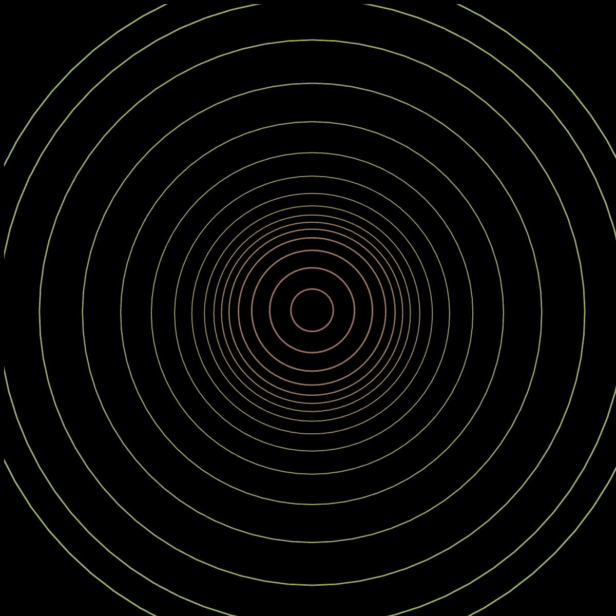 3D Animated Jellyfish Circles #8 static token preview