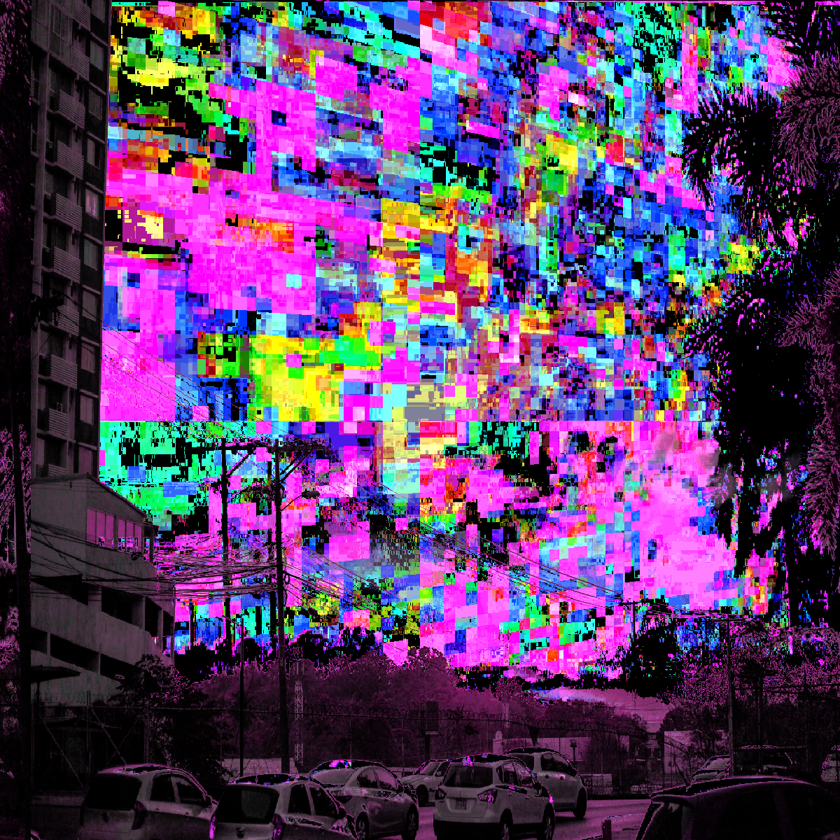 Glitch City #12 static token preview