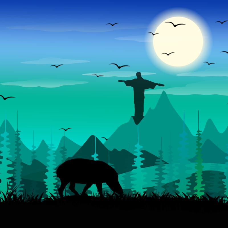 We Care...Brazilian tapir #5 static token preview