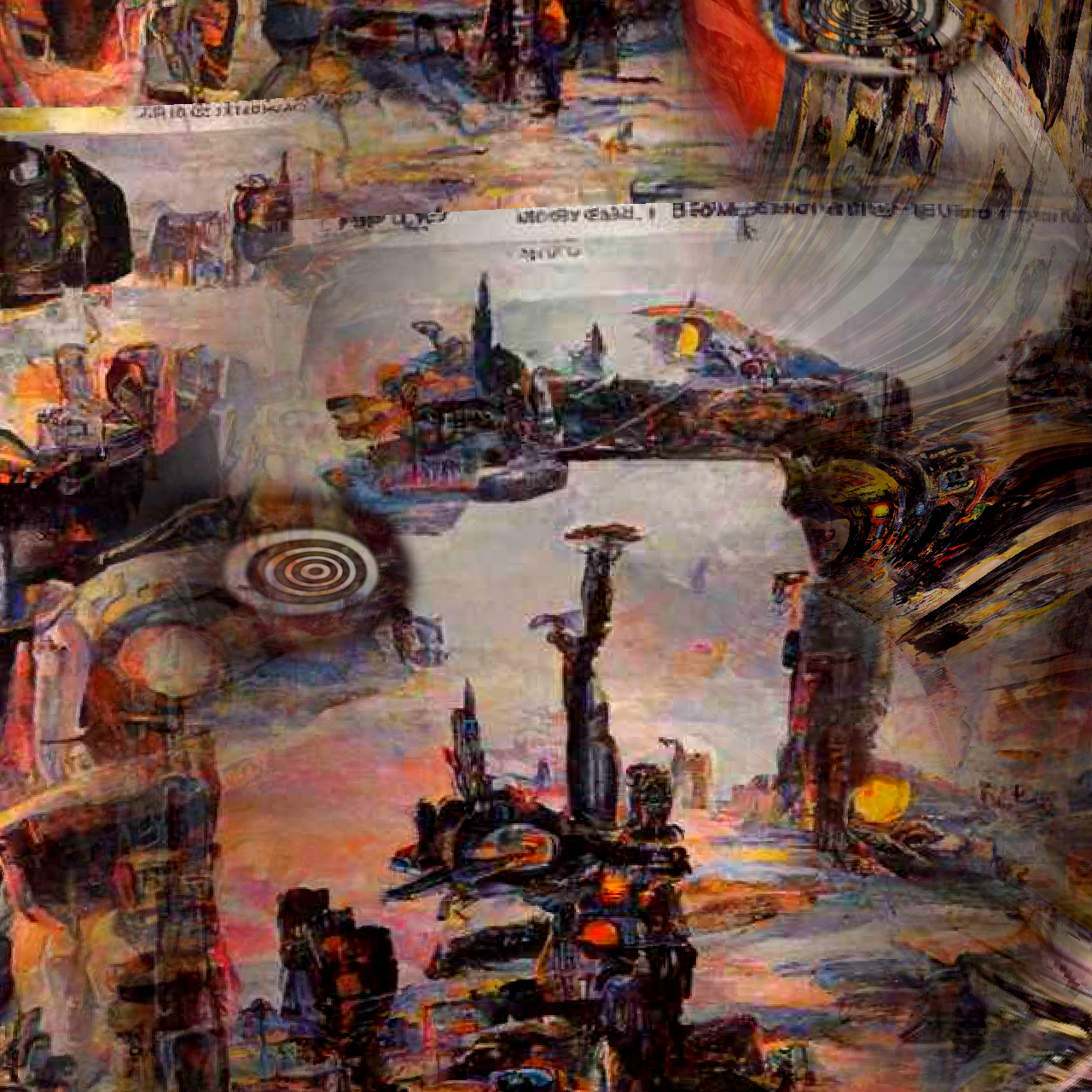 the fabric of time as contemporary ruins #12 static token preview