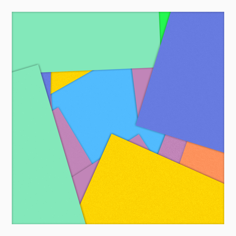 Noisy Colorfull Rectangles #9 static token preview