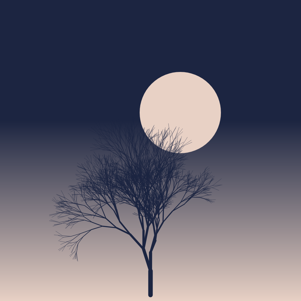 Sakura at night #14 static token preview