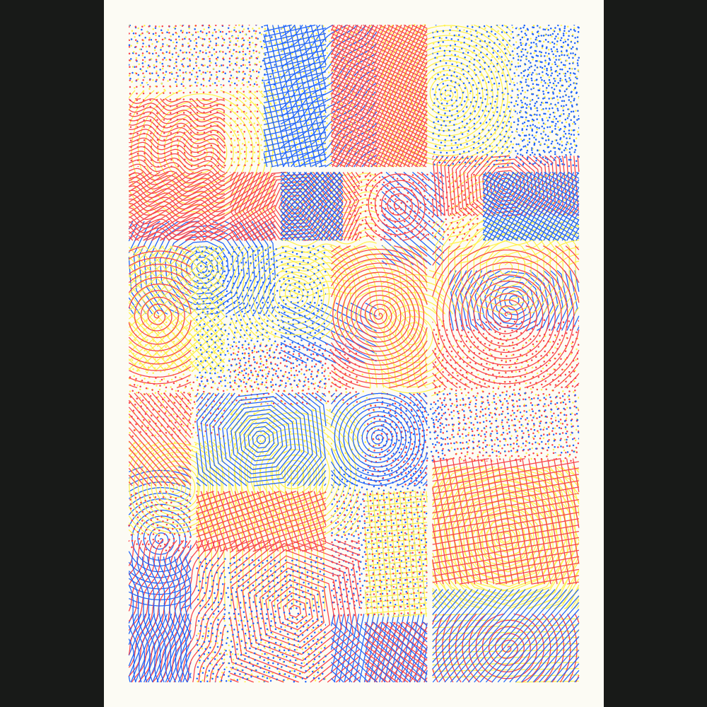 Pattern Grid Chaos #21 static token preview