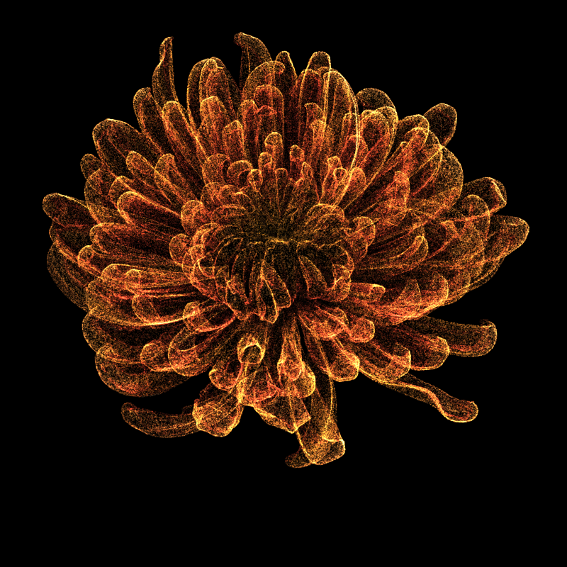 Chrysanthemum Morifolium 30 #12 static token preview