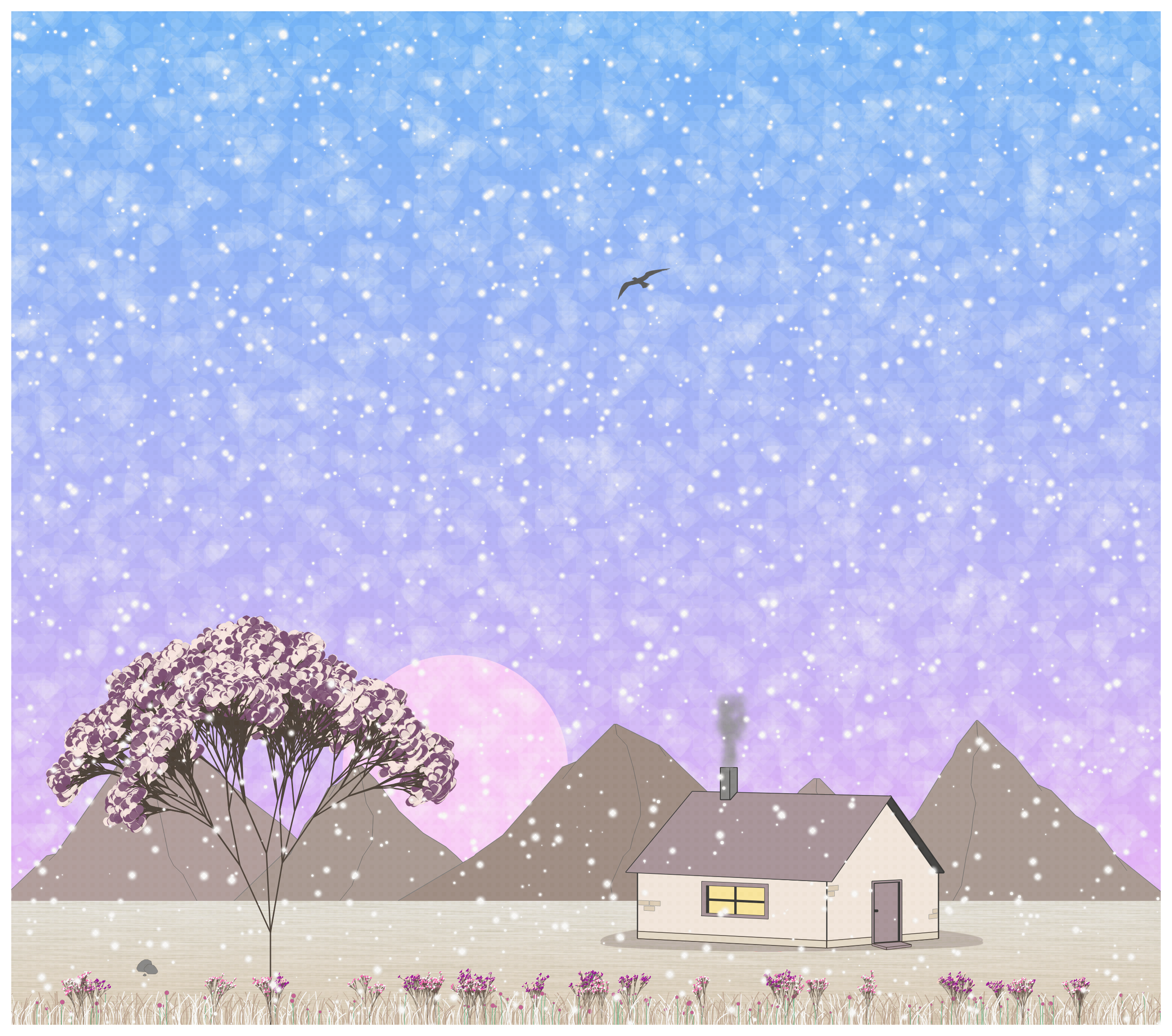 First Snow in La Invernada #14 static token preview