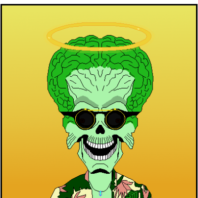 77 Weird Aliens #2 static token preview