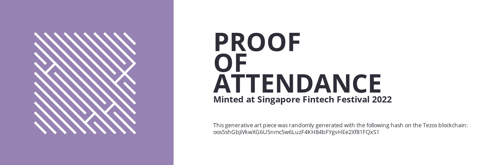 SFF2022 Proof of Attendance Token #59 static token preview