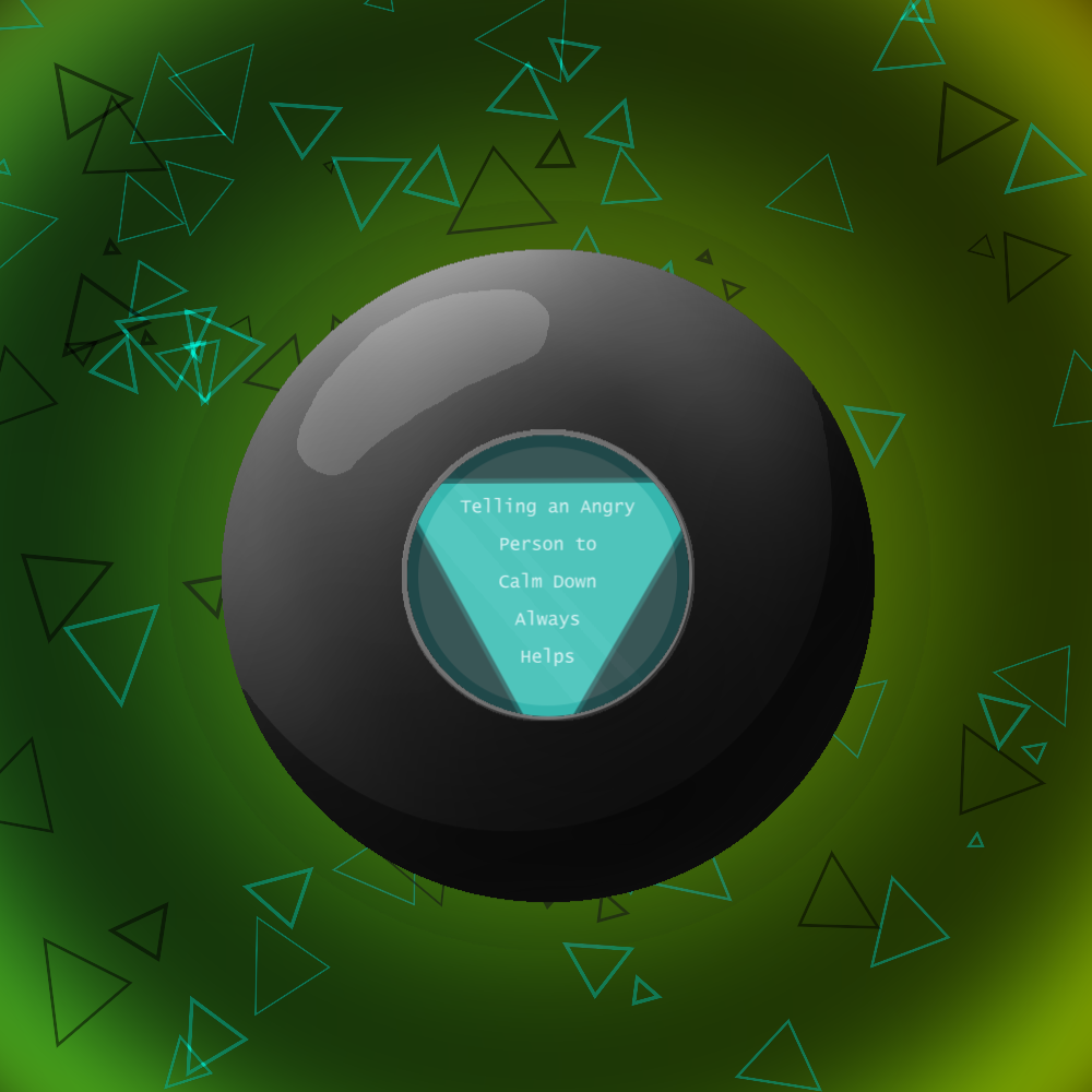 Malevolent 8 Ball #7 static token preview