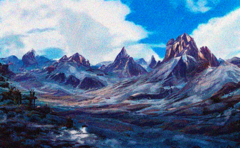 Holy Mountains #1 static token preview