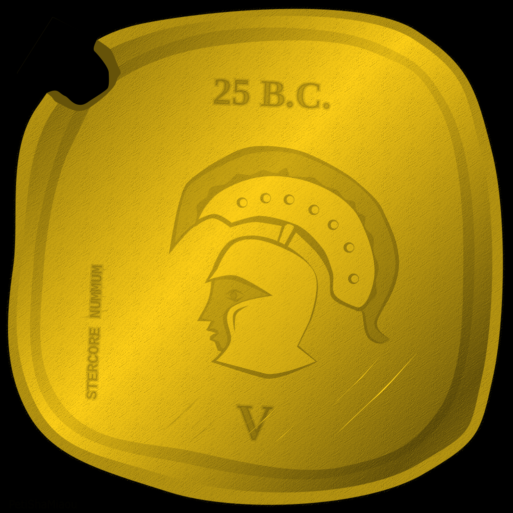 Very old coin #22 static token preview