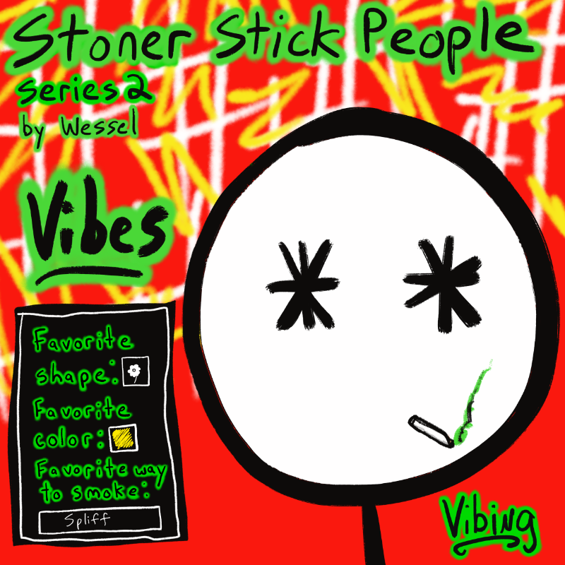 Stoner Stick People Series 2 #4 static token preview