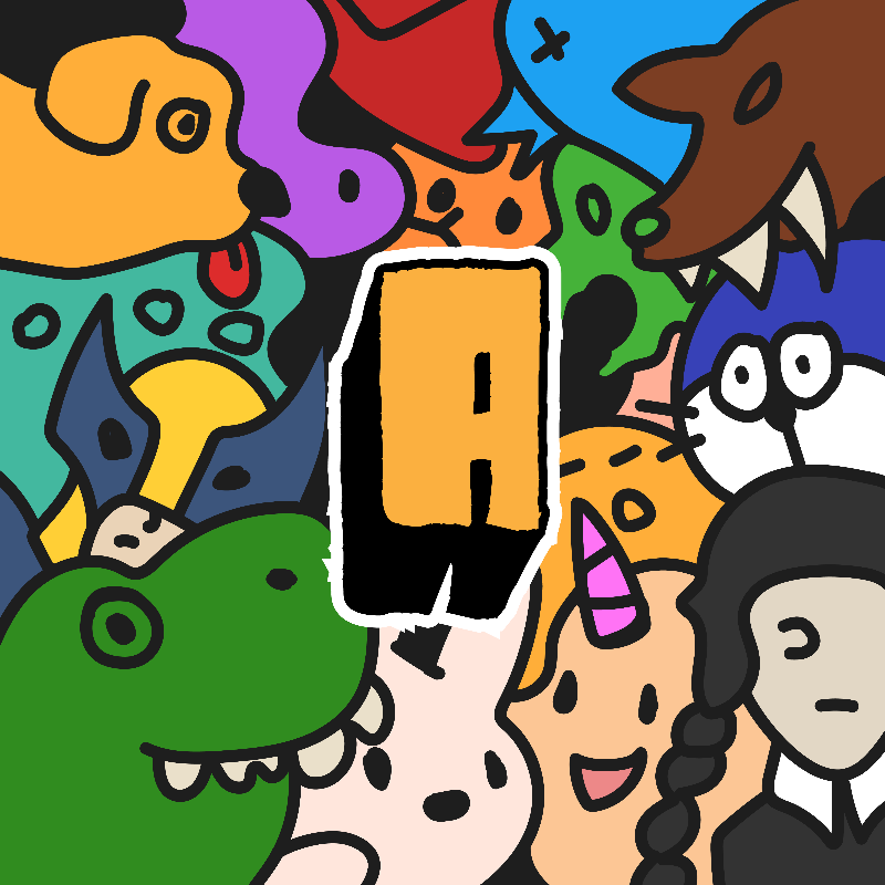 Doodle Letters #2 static token preview