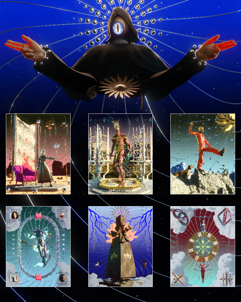psychotarot generative divination #17 static token preview