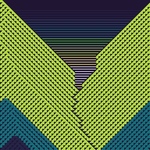 Cellular Mountains #20 static token preview