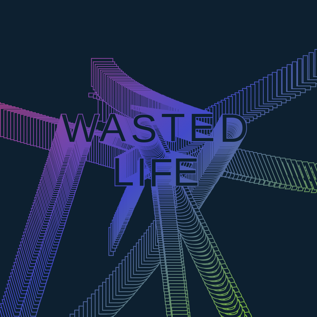 wasted life #6 static token preview