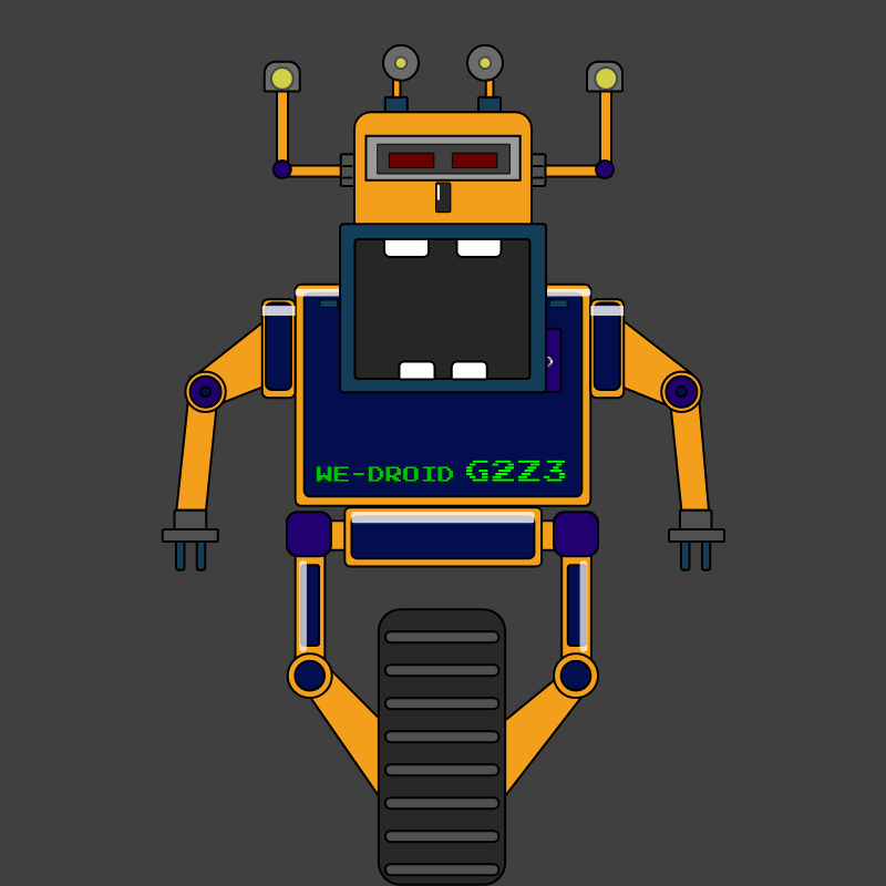 WE-DROIDs #16 static token preview