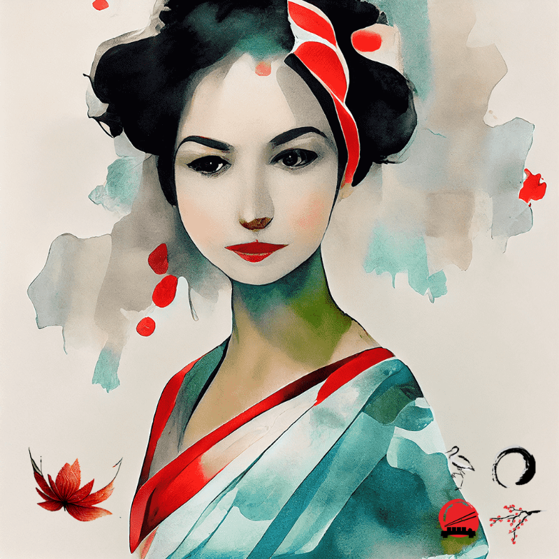 Ocean Geisha #21 static token preview