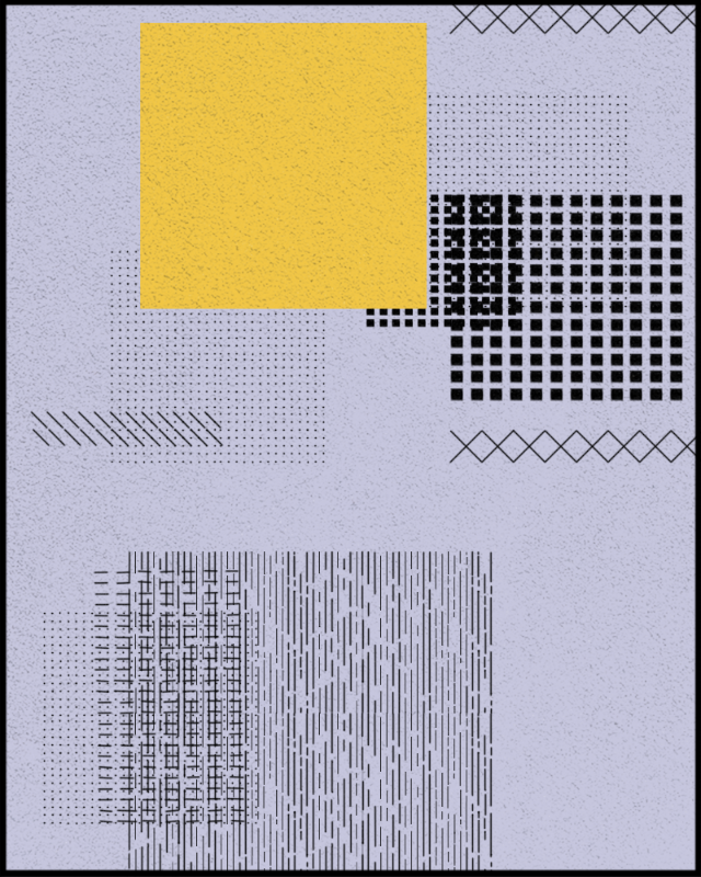 Dance of lines and shapes #8 static token preview