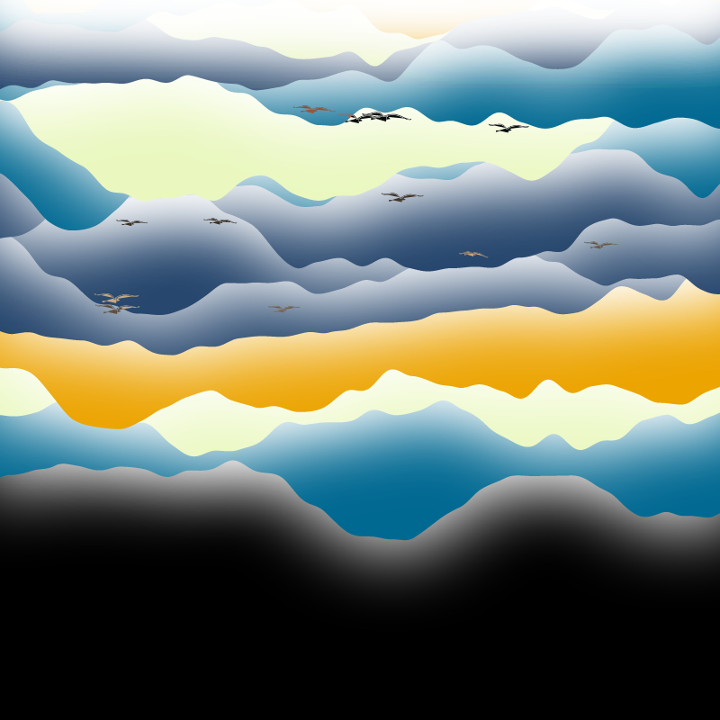 Great Egrets static project preview