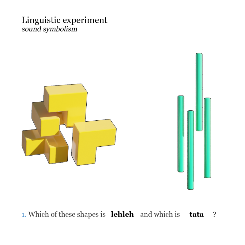 Linguistic Experiment #11 static token preview