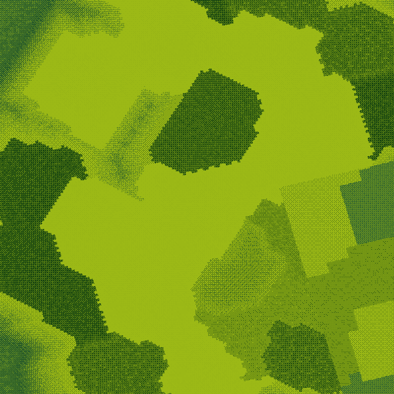 Littlecube Maps: Green Dithering #22 static token preview